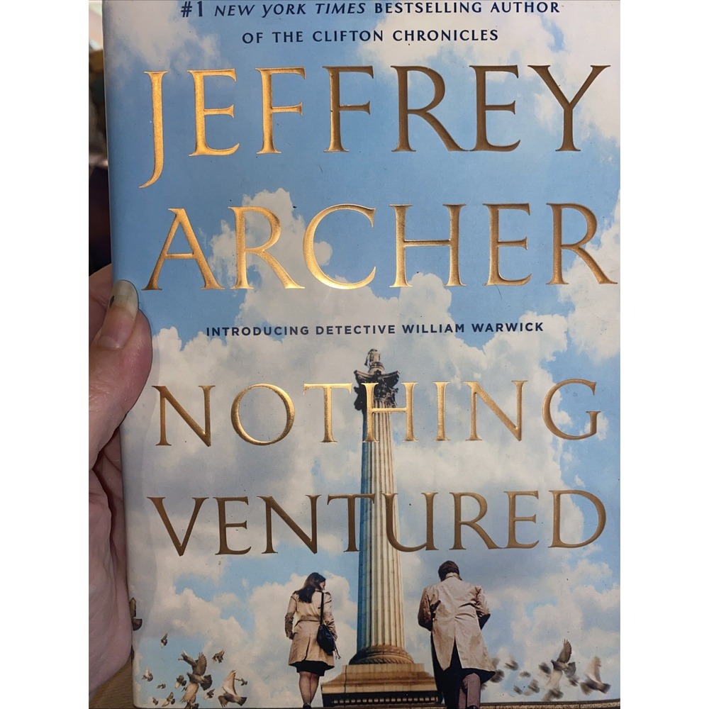 Nothing Ventured Jeffrey Archer William Warwick Novels Large Type Paperback 2020